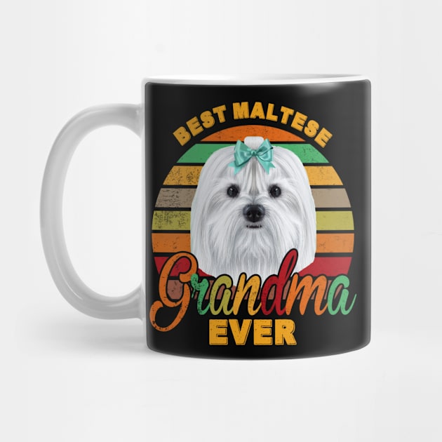 Best Maltese Grandma Ever by franzaled